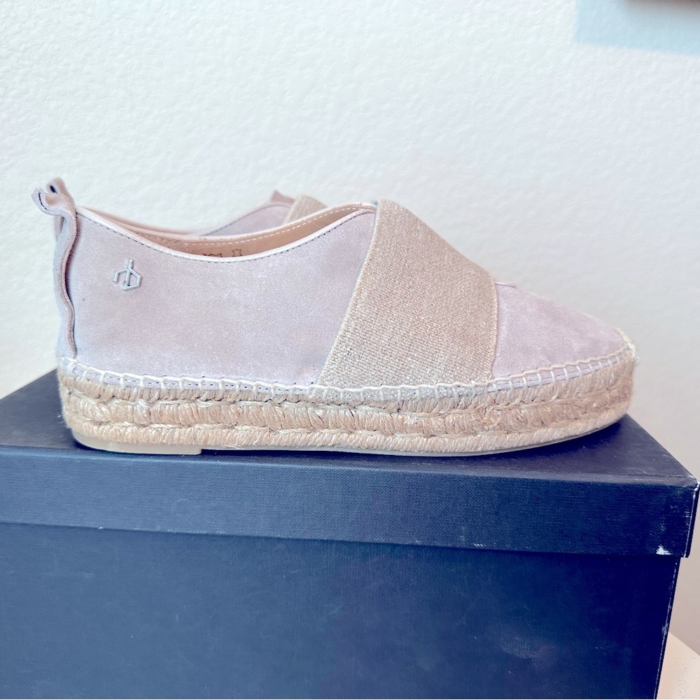 Rag & Bone Nina Smoke Suede Espadrille